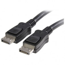 Startech.Com DisplayPort Cable - 6 ft / 2m - 4K DisplayPort 1.2 Cable - DP to DP Cable - DisplayPort Male Digital Audio/Video - DisplayPort Male Digital Audio/Video - 6ft - Black - RoHS Compliance DISPLPORT6L