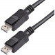 Startech.Com 6ft (2m) DisplayPort 1.2 Cable 10 Pack, 4K x 2K UHD VESA Certified DisplayPort Cable, DP Cable/Cord for Monitor, w/ Latches - 6ft/2m VESA Certified DisplayPort v1.2 cable - 4Kx2K(3840x2400 60Hz)/21.6 Gbps bandwidth/HBR2/8Ch Audio/MST - Durabl