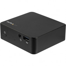 Startech.Com USB-C Dock - USB Type-C Laptop Docking Station w/ Single 4K 30Hz HDMI - 85W Power Delivery - 4pt USB 3.0, GbE, Audio - Mac/PC - USB-C docking station w/ 4K HDMI, 85W Power Delivery, 4x USB-A 3.0, GbE, Headset Port, 3.3ft USB-C cable - USB-C &