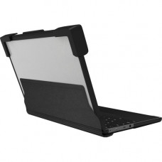 Maxcases Extreme Shell-S For Dell 3100 Chromebook 2-in-1 Convertible 11.6" (Black) - For Dell Chromebook - Textured - Black, Clear - Drop Resistant, Scratch Resistant, Impact Resistant, Damage Resistant, Anti-slip, Ding Resistant, Bump Resistant - Th