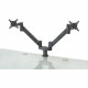 Avteq DMA Mounting Arm for Flat Panel Display - Black Powder Coat - Metal - Black Powder Coat DMA