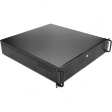 iStarUSA 2U 5.25" 2-Bay Compact microATX Chassis - Rack-mountable - Black - Aluminum - 2U - 4 x Bay - Micro ATX, Mini ITX Motherboard Supported - 2 x Fan(s) Supported - 2 x External 5.25" Bay - 2 x Internal 3.5" Bay - 4x Slot(s) - 2 x USB(s