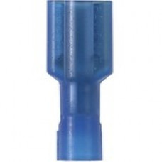 Panduit Terminal Connector - 1000 Pack - 1 x Quick Disconnect - Blue - TAA Compliance DNF14-250FIB-M