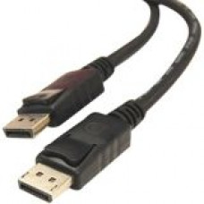 Bytecc DP-15K Digital Audio/Video Cable - 15 ft A/V Cable - First End: 1 x DisplayPort Male Digital Audio/Video - Second End: 1 x DisplayPort Male Digital Audio/Video - Black DP-15K