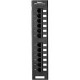 Panduit DP12688TG 12-Port Network Patch Panel - 12 x RJ-45 - 12 Port(s) - 12 x RJ-45 - 12 x RJ-11 - TAA Compliance DP12688TGY