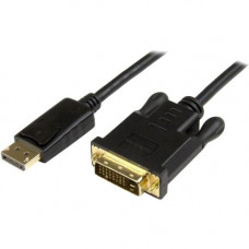 Startech.Com DisplayPort to DVI Converter Cable - DP to DVI Adapter - 3ft - 1920x1200 - 3 ft DisplayPort/DVI Video Cable for Video Device, Monitor, Projector, Ultrabook - First End: 1 x DisplayPort Male Digital Audio/Video - Second End: 1 x DVI-D Male Dig