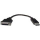 Comprehensive DisplayPort Male To DVI Female Active Adapter Cable - DisplayPort/DVI for Video Device - 1 x DisplayPort Male Audio/Video - 1 x DVI Female Video - RoHS Compliance DP2DVIFA