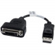 Startech.Com DisplayPort To DVI Adapter - Active - 1920x1200 - DP to DVI - DisplayPort Adapter Converter - DVI-D (Dual-Link) Female Digital Video - DisplayPort Male Digital Video - 7.87in - Black - RoHS, TAA Compliance DP2DVIS