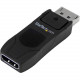 Startech.Com DisplayPort to HDMI Converter - Passive DP to HDMI Adapter - 4K - 1 Pack - 1 x DisplayPort Male Digital Audio/Video - 1 x HDMI Female Digital Audio/Video - 1920 x 1200 Supported - 1 Pack - 1 x DisplayPort Male Digital Audio/Video - 1 x HDMI F