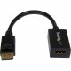 Startech.Com DisplayPort to HDMI Video Converter - Video / audio adapter - DisplayPort / HDMI - 19 pin HDMI (F) - DisplayPort (M) - DisplayPort Male - RoHS Compliance DP2HDMI2