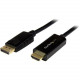 Startech.Com DisplayPort to HDMI converter cable - 6 ft (2m) - 4K - Eliminate clutter by connecting your PC directly to an HDMI display with a 6ft cable - Compatible with DP enabled computers such as Dell Precision M4700 and HDMI enabled monitors televisi