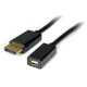 Startech.Com 3 ft DisplayPort to Mini DisplayPort 1.2 Video Cable Adapter M/F - DisplayPort 4k - DisplayPort for Audio/Video Device - RoHS Compliance DP2MDPMF3