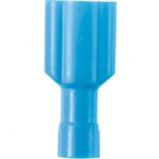 Panduit DiscoGrip Terminal Connector - 1000 Pack - 1 x Quick Disconnect - Blue - TAA Compliance DPF14-250FIM-M