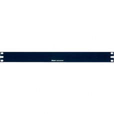 Panduit 1RU Horizontal Rack Filler Panel - Steel - Black - 1U Rack Height - 1 Pack - 1.7" Height - 19" Width - TAA Compliance DPFP1