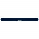 Panduit 1RU Horizontal Rack Filler Panel - Steel - Black - 1U Rack Height - 1 Pack - 1.7" Height - 19" Width - TAA Compliance DPFP1