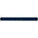 Panduit 1RU Horizontal Rack Filler Panel - Steel - Black - 1U Rack Height - 1 Pack - 1.7" Height - 19" Width - TAA Compliance DPFP1