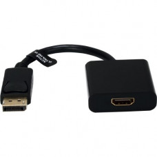 Qvs DisplayPort Male to HDMI Female A/V Eyefinity Active Adaptor - DisplayPort/HDMI A/V Cable for Audio/Video Device, Monitor, TV, Plasma, Projector - First End: 1 x DisplayPort Male Digital Audio/Video - Second End: 1 x HDMI Female Digital Audio/Video - 