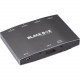 Black Box MST Hub - DisplayPort 1.2, 4K, 4-Port - for Notebook/Desktop PC - DisplayPort - 4 Displays Supported - 4K, 2K - 3840 x 2160, 2048 x 1280 - 4 x DisplayPorts - DisplayPort - Black - Wired DPMSTHUB-4P