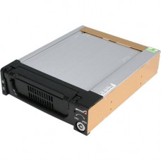 Startech.Com Aluminum Black SATA Hard Drive Drawer - Storage mobile rack - black - Turn your 3.5in SATA hard drive into a rugged hot-swap storage solution for a 5.25in bay - 3.5in SATA mobile rack - Hard drive mobile rack - HDD mobile rack drawer fits a s