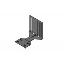 Havis DS-DA-238 - Printer docking cradle mounting bracket - black - TAA Compliance DS-DA-238