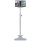Avteq ShowStand DS-III Tri Display Stand - Up to 22" Screen Support - 68" Height x 25" Width x 30" Depth - Steel DS-III