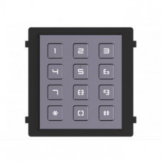 Hikvision KD8 Series Pro Modular Door Station - Flush Mount, Surface Mount, Backlit Keypad - Door - TAA Compliance DS-KD-KP