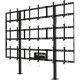 Peerless -AV Modular Video Wall Pedestal Mount 3x3 Configuration For 46" to 55" Displays - Black - TAA Compliance DS-S555-3X3