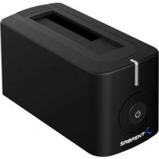 Sabrent DS-UB31 Drive Dock Serial ATA/300 - USB 3.1 Host Interface - UASP Support External - Black - 1 x 2.5"/3.5" Bay DS-UB31-PK20