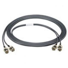 Black Box High-Speed Coax Cable - BNC Male Network - BNC Male Network - 50ft - Gray - RoHS, WEEE Compliance DS3-0050-BNC