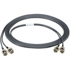 Black Box High-Speed DS3 Coaxial Cable, BNC-BNC, Custom Lengths - 150 ft Coaxial Antenna Cable for Antenna - First End: 2 x BNC Male Antenna - Second End: 2 x BNC Male Antenna - Shielding - Silver Plated Connector - Gray DS3BNC-150