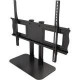 Crimson Av DS55 Single Desktop Stand for 32" to 55" Screens - Up to 55" Screen Support - 150 lb Load Capacity - Desktop, Freestanding - Aluminum, Cold Rolled Steel - Black DS55