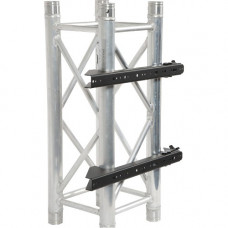Peerless -AV DSF290 Clamp Mount for Flat Panel Display - Black - 40" to 90" Screen Support - 175 lb Load Capacity - RoHS, TAA Compliance DSF290