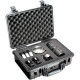 Deployable Systems Pelican 1500 Case with Padded Dividers - Internal Dimensions: 11.18" Width x 6.12" Depth x 16.75" Height - External Dimensions: 14.1" Width x 6.9" Depth x 18.5" Height - 4.94 gal - Double Throw Latch Closur