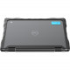 Gumdrop DropTech Dell 3100 2-in-1 Chromebook Case - For Dell Chromebook - Black - Drop Resistant, Shock Resistant - Thermoplastic Polyurethane (TPU), Polycarbonate, Silicone - 48" Drop Height DT-DL3100CB2IN1-BLK