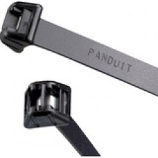 Panduit Cable Tie - Black - 50 Pack - 250 lb Loop Tensile - Acetal DT15EH-L0