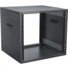 Middle Atlantic Products DTRK Series Rack, DTRK-1818 - 19" 18U Wide Desktop, Under Counter - Metallic Gray Powder Coat - Steel - 1200 lb x Maximum Weight Capacity - 1200 lb x Static/Stationary Weight Capacity DTRK-1818