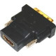Bytecc DVI (Dual-link) Male to HDMI Female Cable Adaptor - 1 x DVI (Dual-Link) Male Video - 1 x HDMI Female Digital Audio/Video DVI-HM