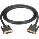 Black Box DVI-I Dual-Link Cable, Male to Male, 3-m (9.8 ft.) - 9.80 ft DVI Video Cable for Video Device - First End: 1 x DVI-I (Dual-Link) Male Video - Second End: 1 x DVI-I (Dual-Link) Male Video - Gold Plated Connector - TAA Compliance DVI-I-DL-003M
