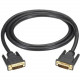 Black Box DVI-I Dual-Link Cable, Male to Male, 10-m (32.8-ft.) - 32.80 ft DVI Video Cable for Video Device - First End: 1 x DVI-I (Dual-Link) Male Video - Second End: 1 x DVI-I (Dual-Link) Male Video - Gold Plated Connector - TAA Compliance DVI-I-DL-010M