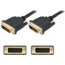 Addon Tech 5PK 15ft DVI-D Single Link (18+1 pin) Male to DVI-D Single Link (18+1 pin) Male Black Cables For Resolution Up to 1920x1200 (WUXGA) - 100% compatible and guaranteed to work - TAA Compliance DVID2DVIDSL15F-5PK