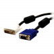 Bytecc DVI-A to HD15 VGA Video Cable - HD-15 Male Video - DVI-A Male Video - 3ft DVIGA-03