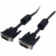 Startech.Com 6 ft DVI-I Single Link Digital Analog Monitor Cable M/M - DVI-D Male - DVI-D Male Video - 6ft - Black DVIISMM6