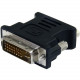 Startech.Com DVI to VGA Cable Adapter M/F - Black - 10 Pack - 10 Pack - 1 x DVI-I Male Video - 1 x HD-15 Female VGA - Nickel Connector - Black DVIVGAMFB10P
