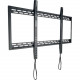 Tripp Lite Display TV LCD Wall Monitor Mount Fixed 60" to 100" TVs / Monitors / Flat-Screens - 350 lb Load Capacity - Metal - Black - TAA Compliance DWF60100XX