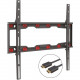 Barkan Wall Mount for TV - Black - 19" to 65" Screen Support - 82 lb Load Capacity - 75 x 75, 400 x 400 VESA Standard - 1 DWH3.B