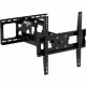 Tripp Lite Display TV Wall Monitor Mount Arm Swivel/Tilt 26" to 55" TVs / Monitors / Flat-Screens - 110 lb Load Capacity - Metal - Black - RoHS, TAA Compliance DWM2655M