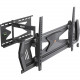 Tripp Lite Display TV Security Wall Mount Full- Motion Flat/Curved Screens 37-80" - 80" Screen Support - 88 lb Load Capacity - Black - TAA Compliance DWMSC3780MUL