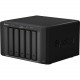 Synology DX517 Drive Enclosure External - 5 x HDD Supported - 5 x Total Bay - 5 x 2.5"/3.5" Bay - Serial ATA - eSATA - Cooling Fan DX517