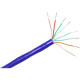 Cp Technologies ClearLinks 1000FT Cat. 5E 350HMZ Blue Solid Bulk Cable - Category 5e - 1000ft - Bare Copper - Bulk - Solid - Blue E-207-4P-C5-BLS
