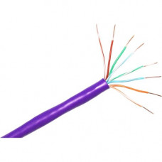 Cp Technologies ClearLinks 1000FT Cat. 5E 350MHZ Purple Solid PVC UTP Bulk - Category 5e - 1000ft - Bare Copper - Bulk - Solid - Purple E-207-4P-C5-PUS